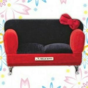 Hello Kitty Jewelry Box Luxury Sofa (Black/Red)